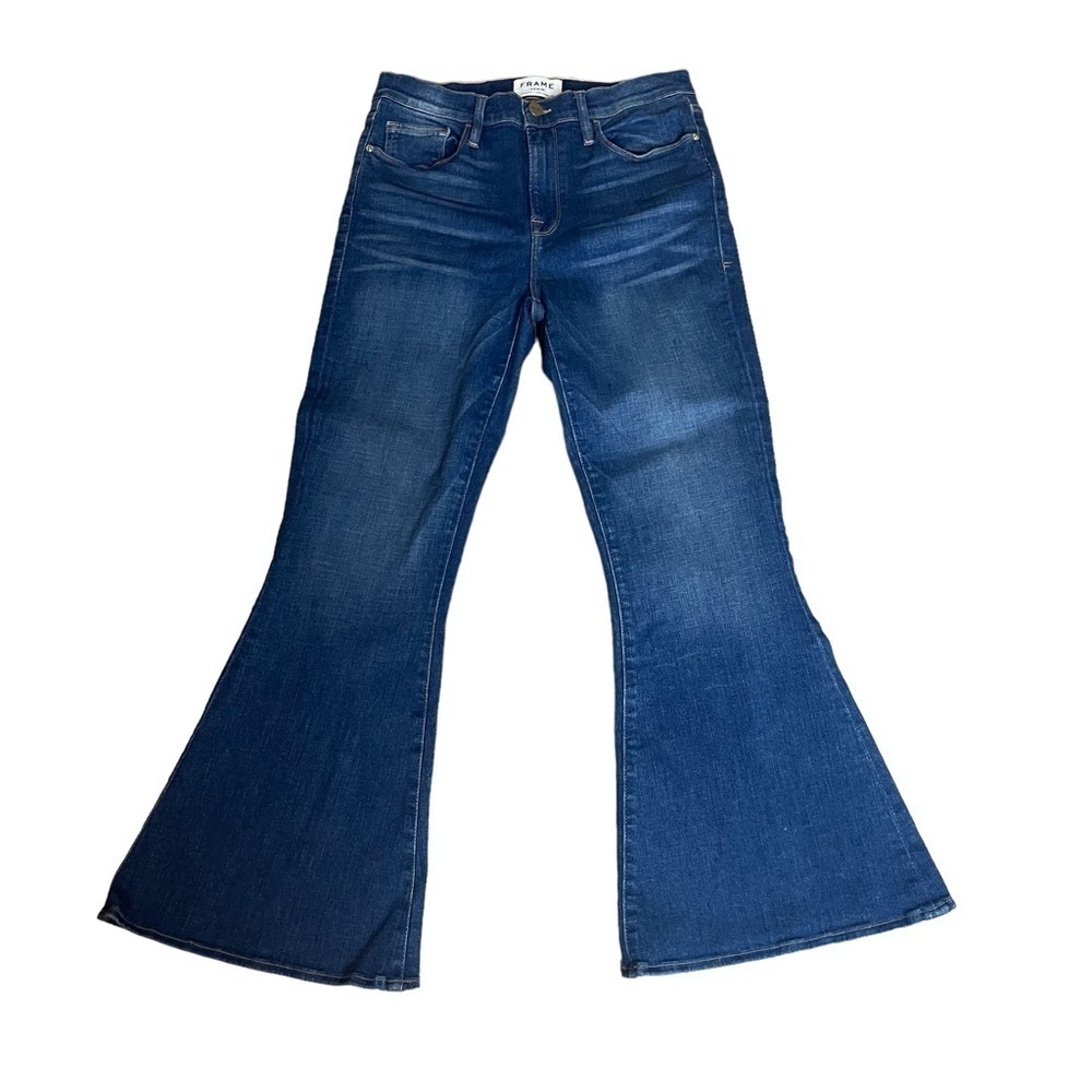 Frame Le Crop Bell Gail Jeans Sz. 28 - Picture 3 of 15